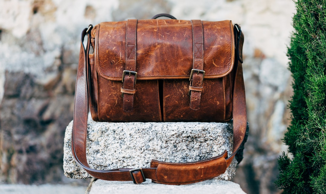 Photo leather mini