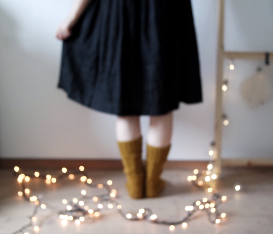 Photo over-the-knee socks