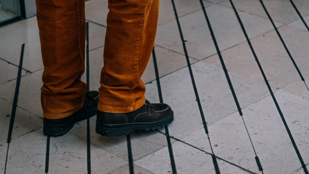 Photo orange pants